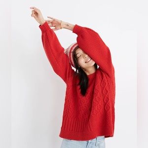 Madewell Copenhagen Cable Sweater